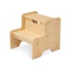 Buy Melissa & Doug Kids Wooden Step Stool - Light Natural Finish online shopping cheap