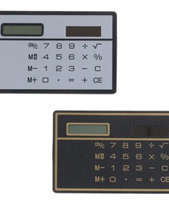Mini Calculator Credit Card Size Stealth School Cheating Pocket Size 8 Digit
