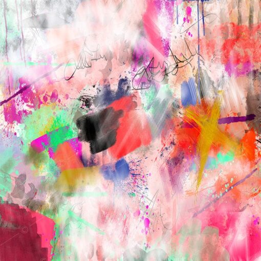 Buy Modern Pink Abstract Print Download Digital File Wall Art Ukraine Seller Instant download Printable Painting Ukraine Artist Colorful digital | DIGITAL FILE #2 online shopping cheap