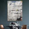 Buy Multicolored Abstract Painting | GEOMETRIC COLORS online shopping cheap