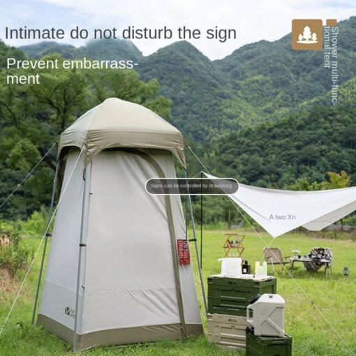 Buy Multifunctional Shower Tent Bath Bath Room Simple Portable Change Clothes Artifact Outdoor Portable Toilet online shopping cheap