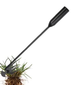 New Hand Weeder Seedling Transplant Tool Weeding Removal Dandelions Fork Digging Puller Wood Handle Metal Home Garden Hand Tool