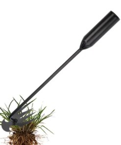 New Hand Weeder Seedling Transplant Tool Weeding Removal Dandelions Fork Digging Puller Wood Handle Metal Home Garden Hand Tool