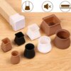Buy Non Slip silicone chair leg caps felt rubber furniture feet protector pad table foot cover wood floor protection Scratches Noise online shopping cheap