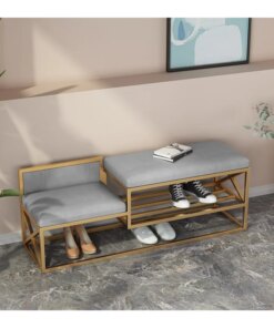 Nordic Hallway Hotel Lobby Shoe Changing Stools Home Living Room Furniture Racks Simple Modern Apartment Dormitory Ottomans