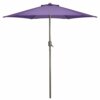 Northlight 6.5 ft. Outdoor Patio Market Umbrella with Hand Crank