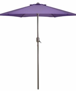 Northlight 6.5 ft. Outdoor Patio Market Umbrella with Hand Crank