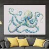 Buy Octopus Painting Octopus Artwork Oil Painting Canvas Painting | TENTACLE online shopping cheap