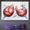 Buy Oil Painting Original Large Wine Painting Colorful Wall Art Abstract Canvas | CHEERS online shopping cheap