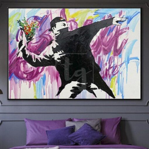 Buy Oil Painting Original Style Graffiti Paintings On Canvas Abstract Street Art Painting Large Pop Art Abstract Painting | PROTEST online shopping cheap