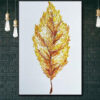 Buy Original Abstract Autumn Leaf Painting Creative Leaf Wall Paintings On Canvas Autumn Leaf | AETHEREALITY online shopping cheap