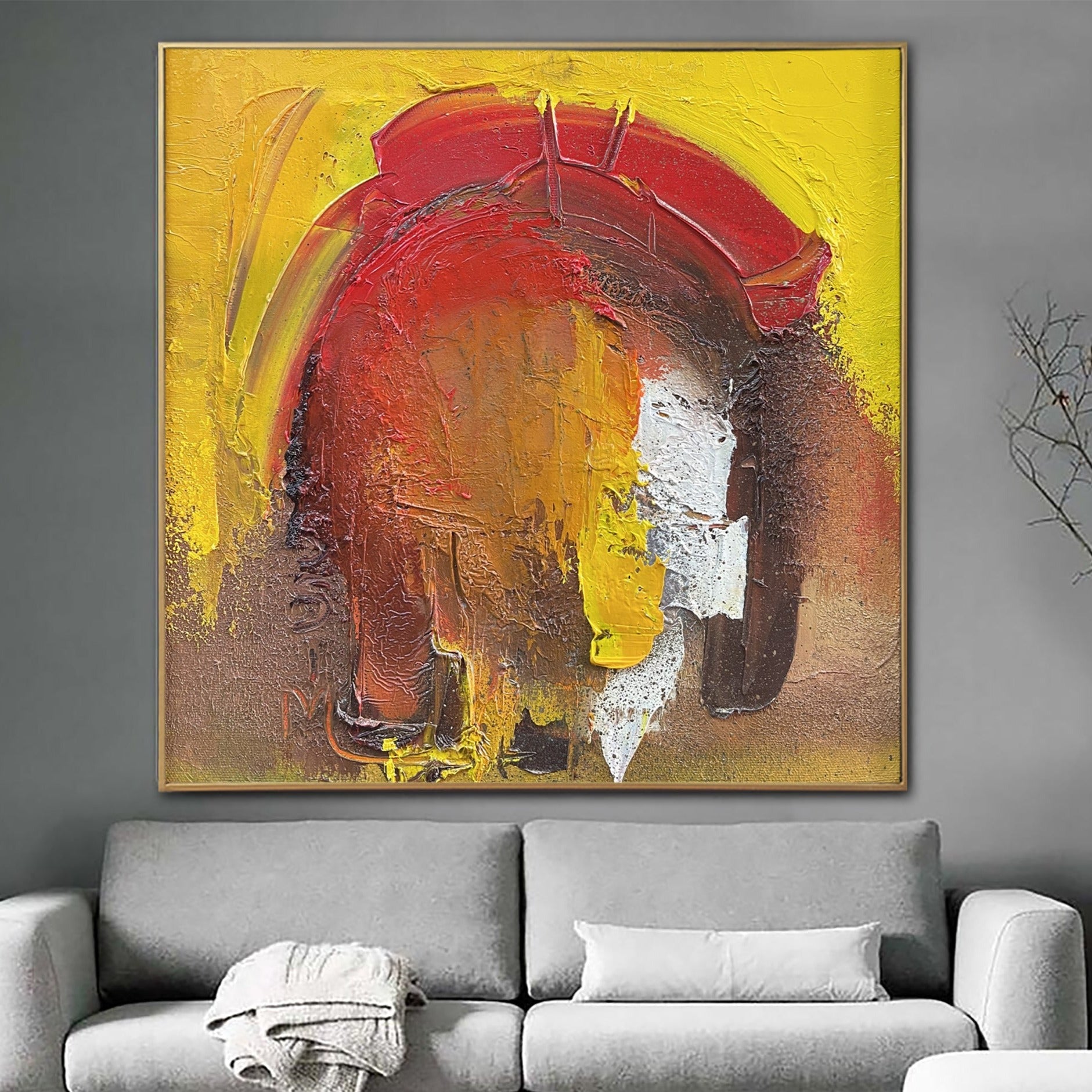 Buy Original Abstract Colorful Paintings On Canvas Creative Handmade Painting Textured Wall Decor | DELIBERATE online shopping cheap