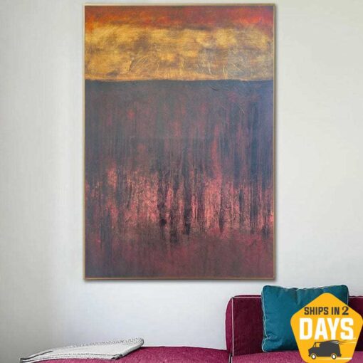 Buy Original Abstract Colorful Paintings on Canvas Textured Handmade Painting Creative FIne Art Oil Painting | INSPIRATION 51.8"x35.4" online shopping cheap