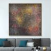 Buy Original Abstract Dark Paintings On Canvas Acrylic Oil Painting Contemporary Art Textured Hand Painted Art Modern Painting Wall Decor | NIGHT FIREWORKS online shopping cheap