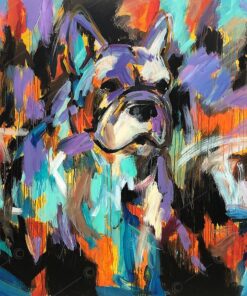 Original Abstract Dog Print Digital Download Art Ukraine Shop Instant Download Modern Creative Animals Printable Digital Fine Art Wall Decor | DIGITAL FILE #47