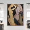 Buy Original Abstract Figurative Paintings On Canvas Creative Expressionist Artwork Colorful Fashion Painting Hand Painted Art | LUXURY online shopping cheap