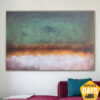 Original Abstract Landscape Paintings on Canvas In Green, Beige And Gold Colors Textured Oil Painting Minimalist Art Wall Decor | MORNING 15.7"x23.6" Original Abstract Landscape Paintings on Canvas In Green, Beige And Gold Colors Textured Oil Painting Minimalist Art Wall Decor | MORNING 15.7"x23.6"