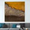 Buy Original Abstract Orange Paintings On Canvas Textured Expressionist Painting Hand Painted Fine Art Modern Oil Painting | GOLDEN DUST online shopping cheap