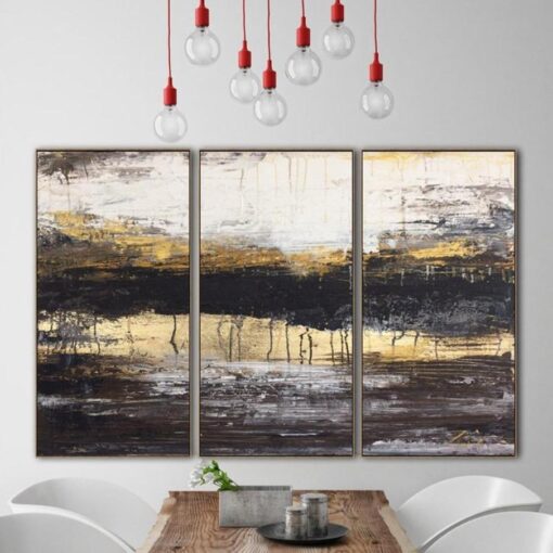 Buy Original Art Large Acrylic Abstract Gold Painting | LAKELAND online shopping cheap