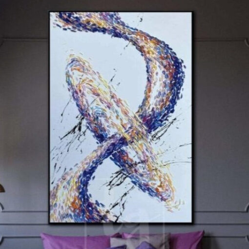 Buy Original Calming Painting Abstract Artwork Modern Abstract Painting | GALACTIC SWIRL online shopping cheap