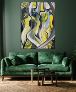 Original Female Silhouettes Oil Painting Figurative Womens Wall Art Textured Decor for Home | HENS PARTY Original Female Silhouettes Oil Painting Figurative Womens Wall Art Textured Decor for Home | HENS PARTY