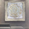 Buy Original Large Golden Square Wall Art Canvas Art Texture Decor Hand Original Artwork | GOLDEN CURL online shopping cheap
