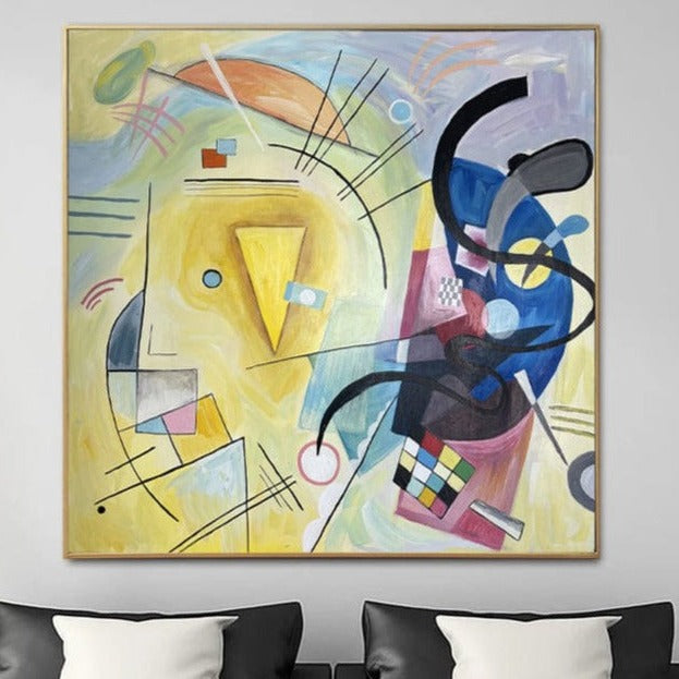 Buy Original Luxury Kandinsky Style Painting Abstract Paintings On Canvas Modern Colorful Wall Art Creative Textured Wall Decor | NEW HOBBY online shopping cheap