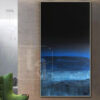 Buy Original Oil Paintings Modern Blue Abstract Painting Creative Abstract Artwork Large Unique | ALLURING SUSPENSE online shopping cheap