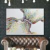 Buy Original Romantic Abstract Painting Sexy Kissing Couple Artwork Kiss Art Abstract Lovers Wall Art | REUNION online shopping cheap