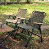 Buy Outdoor Camp Folding Chair Lounge Chair Camping Double Wilderness Outdoor Portable Aluminum Alloy Folding Chair online shopping cheap