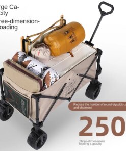 Outdoor Camping Camping Trailer Cart Outdoor Cart Camp Car Picnic Car Adjustable Folding Portable Cart Outdoor Camping Camping Trailer Cart Outdoor Cart Camp Car Picnic Car Adjustable Folding Portable Cart