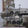 Buy Outdoor Camping Lantern Lamp Pole Stand Aluminum Alloy Multifunction Desktop Lantern Pole Stand for Hiking Fishing Picnic BBQ online shopping cheap