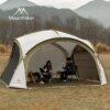Buy Outdoor Camping Light Luxury Tent 8-10Person Outdoor Camping Dome Tents Round Big Canopy Large Awning Pergola Tent online shopping cheap