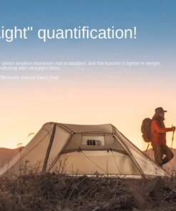 Outdoor Camping Winter Rain Proof Professional Mountaineering Tent Convenient Double Hiking Camping Equipment Set Canopy