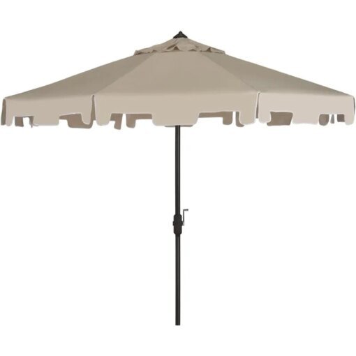 Buy Outdoor Collection Zimmerman Crank Market Umbrella with Flap online shopping cheap