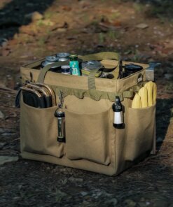 Outdoor Multifunctional Tools Storage Box Camping Storage Storage Bag Large Capacity Tote Bag Storage Picnic Organizing Bag