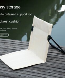 Outdoor Portable Indoor Cushion Camping Back Chair Backrest Seat Picnic Garden Picnic Lightweight Cushion Folding