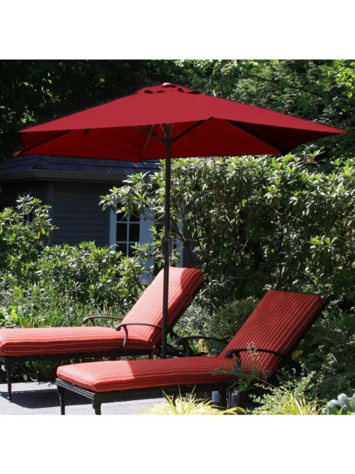 Buy Outdoor Shade with Easy Crank- Table Umbrella for Deck