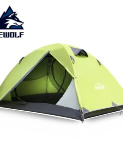Outdoor Tent Supplies Two Person Camping Tent Picnic Heavy Rainstorm Prevention Professional Camping Mountaineering Equipment