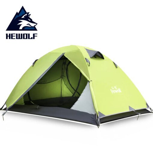 Buy Outdoor Tent Supplies Two Person Camping Tent Picnic Heavy Rainstorm Prevention Professional Camping Mountaineering Equipment online shopping cheap
