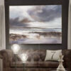 Buy Oversized Abstract Art Gray Painting Canvas | HAZY FANTASIES online shopping cheap