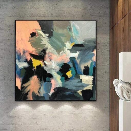 Buy Oversized Abstract Colorful Paintings On Canvas Modern Wall Art Unique Wall Decor | SPRING OF YOUTH online shopping cheap