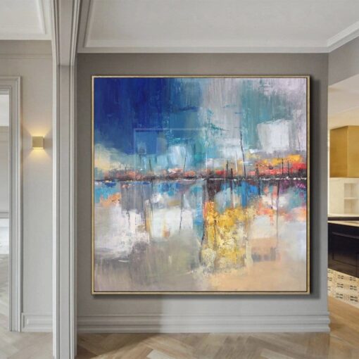 Buy Oversized Original Abstract Colorful Painting | WHARF online shopping cheap