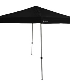 Ozark Trail 10′ x 10′ Instant Slant Leg Canopy, Black, Outdoor Canopy