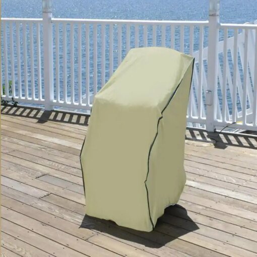 Buy Patio Vinyl Chair Cover - Khaki online shopping cheap