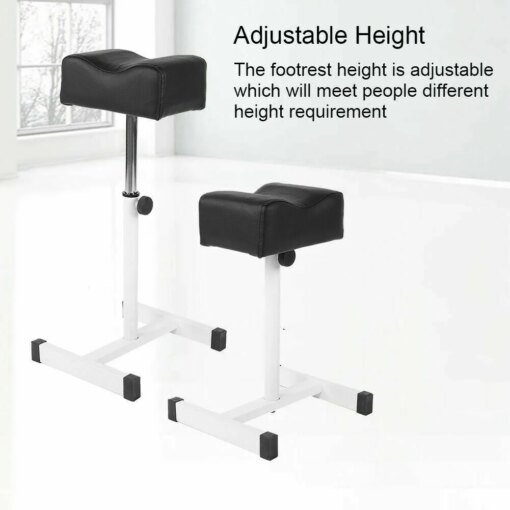 Buy Pedicure Nail Footrest Manicure Foot Rest Desk Salon Spa Stand Black Adjustable online shopping cheap