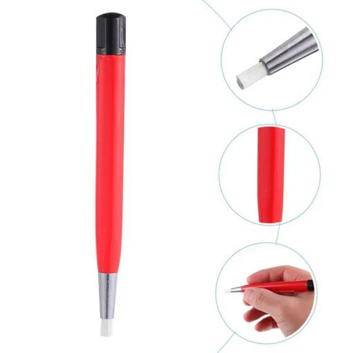 Buy Pen Brush Fiberglass Cleaning Scratch Watch Repair Jewelry Kit Clock Tool Oiler Watchmaker Remover Wire Coin Rust Electronics online shopping cheap