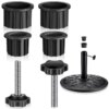 Prefilled Patio Umbrella BaseRound Water Fillable Base Stand Weight for Patio Market Table Umbrella Outdoor Home Garden Decor Prefilled Patio Umbrella BaseRound Water Fillable Base Stand Weight for Patio Market Table Umbrella Outdoor Home Garden Decor