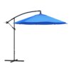 Buy Pure Garden 10 Ft Patio Umbrella – Offset Sun Shade with Base