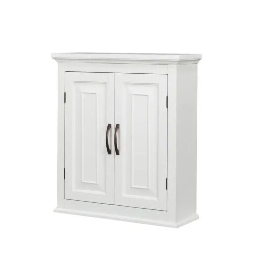 Buy Removable Wall Cabinet 2 Doors with 2 Shelves